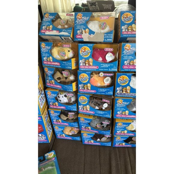Zhu Zhu Pets Lot WHAT? 40 Ball Shops, Battle? Hamster Rockstars  Wild Bunch Kung - Picture 4 of 11